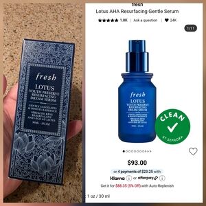Fresh Lotus Youth Preserve Serum